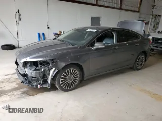 2017 Ford Fusion SE with VIN 3FA6P0HDXHR213441, listed as a Copart auction lot 53442915 with 128,624 mi miles and Salvage title. Bid and sale history available at DreamBid. Image 1.
