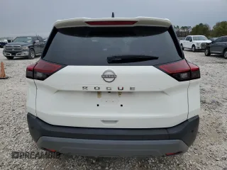 2022 Nissan Rogue S with VIN 5N1BT3AA7NC700589, listed as a Copart auction lot 46452245 with 39,403 mi miles and Salvage title. Bid and sale history available at DreamBid. Image 6.