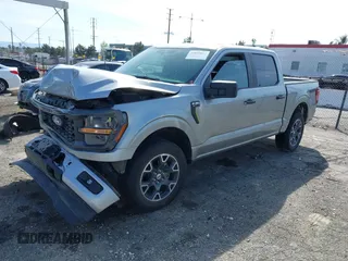 2024 Ford F-150 STX with VIN 1FTEW2LP4RKD24322, listed as a IAAI auction lot 41849417 with 7,199 mi miles and . Bid and sale history available at carsss.com. Image 17.