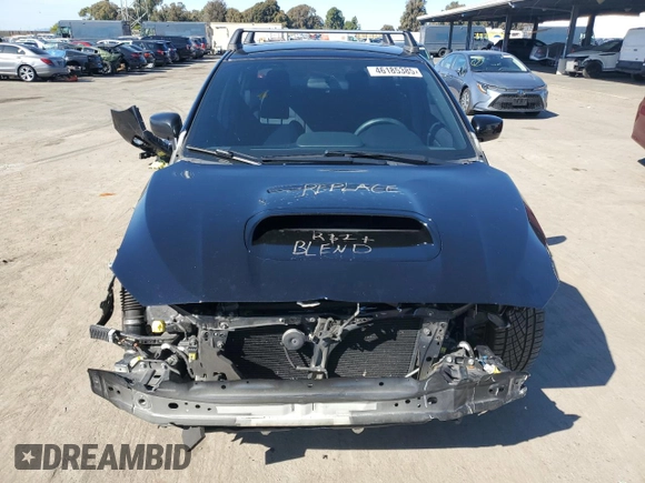 2020 Subaru WRX with VIN JF1VA1A68L9816598, listed as a Copart auction lot 46185385 with 59,690 mi miles and Salvage Title. Bid and sale history available at carsss.com. Image 5.