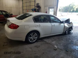 2015 Infiniti Q40 with VIN JN1CV6AR4FM651036, listed as a Copart auction lot 66326494 with 0 mi miles and Salvage Title. Bid and sale history available at carsss.com. Image 3.