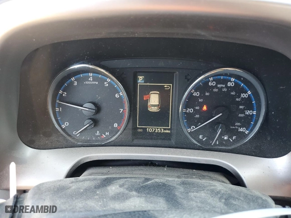 2016 Toyota RAV4 XLE with VIN JTMWFREVXGJ086018, listed as a Copart auction lot 48381125 with 107,353 mi miles and Salvage Title. Bid and sale history available at carsss.com. Image 9.
