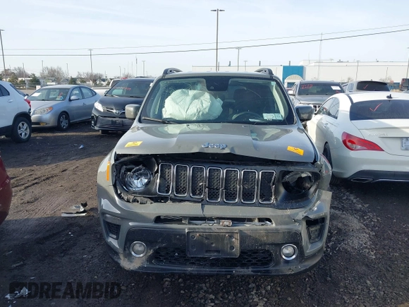 2021 Jeep Renegade Latitude with VIN ZACNJDBB3MPN22076, listed as a IAAI auction lot 41803167 with 37,232 mi miles and . Bid and sale history available at DreamBid. Image 12.