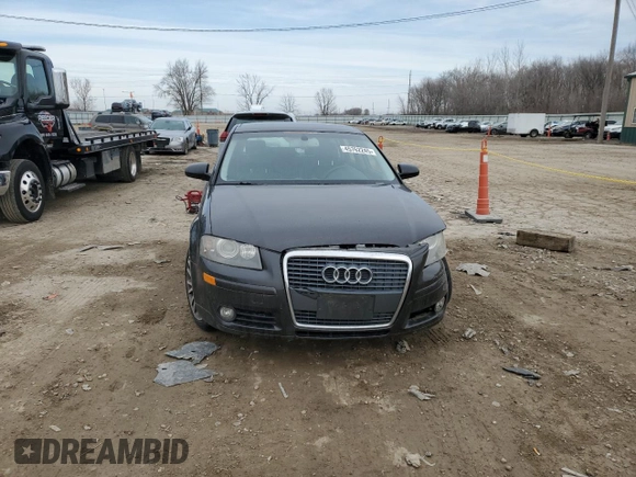 2008 Audi A3 with VIN WAUNF78P48A068528, listed as a Copart auction lot 45762245 with 179,355 mi miles and Salvage Title. Bid and sale history available at carsss.com. Image 5.