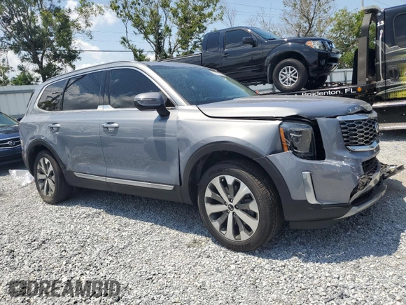 2020 Kia Telluride S with VIN 5XYP64HC1LG029489, listed as a Copart auction lot 59097345 with 108,360 mi miles and Non repairable. Bid and sale history available at DreamBid. Image 4.