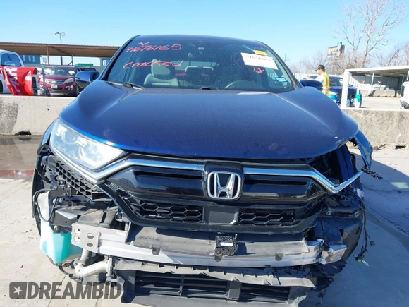 2020 Honda CR-V EX with VIN 2HKRW2H56LH647348, listed as a IAAI auction lot 41676165 with 34,212 mi miles. Bid and sale history available at carsss.com. Image 20.