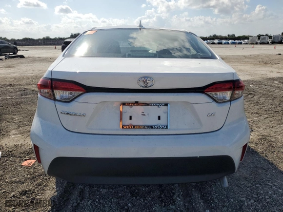 2024 Toyota Corolla LE with VIN 5YFB4MDE3RP224389, listed as a Copart auction lot 49371725 with 3,045 mi miles and Non Repairable. Bid and sale history available at carsss.com. Image 6.