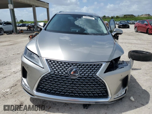 2022 Lexus RX 350 z VIN 2T2HZMAA9NC252992, wystawiony jako Copart lot #64631245 z przebiegiem 20 343 mil mil oraz Szkoda całkowita • Salvage title. Historia ofert i sprzedaży dostępna na DreamBid. Obrazek 5.
