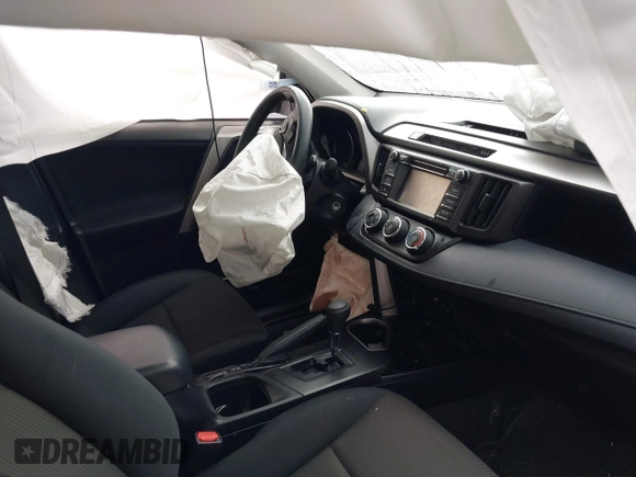 2018 Toyota RAV4 LE with VIN JTMZFREV8JJ729812, listed as a IAAI auction lot 41755640 with 43,630 mi miles. Bid and sale history available at carsss.com. Image 5.