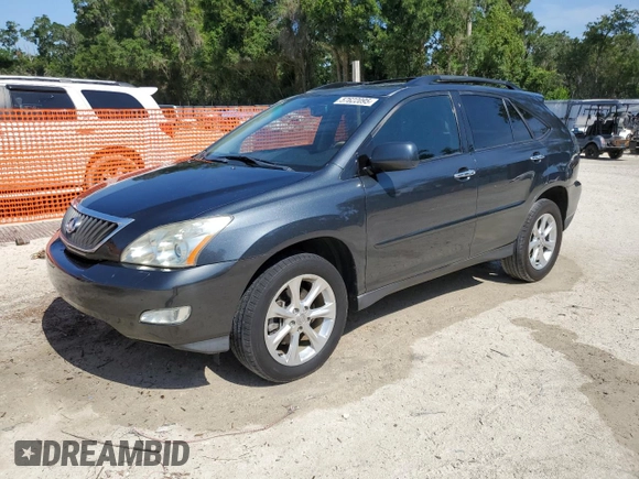2008 Lexus RX 350 z VIN 2T2GK31U98C056155, wystawiony jako Copart lot #57622095 z przebiegiem 133 894 mil mil oraz Szkoda całkowita • Salvage title. Historia ofert i sprzedaży dostępna na DreamBid. Obrazek 1.