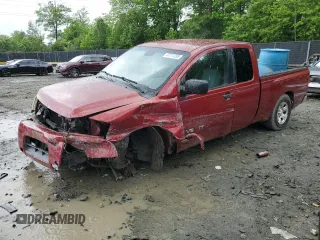 2005 Nissan Titan XE with VIN 1N6BA06A35N547907, listed as a Copart auction lot 57211295 with 149,227 mi miles and Salvage title. Bid and sale history available at DreamBid. Image 1.