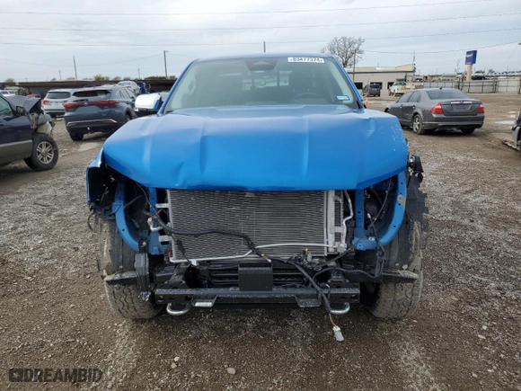 2024 Ford Ranger LARIAT with VIN 1FTER4KH6RLE32643, listed as a Copart auction lot 83477374 with 2,191 mi miles and Salvage Title. Bid and sale history available at carsss.com. Image 5.
