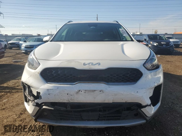 2022 Kia Niro Touring SE with VIN KNDCC3LC7N5518757, listed as a Copart auction lot 77995554 with 28,842 mi miles and Salvage Title. Bid and sale history available at carsss.com. Image 5.