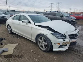 2013 Mercedes-Benz CLS-Class CLS 550 with VIN WDDLJ9BB7DA084997, listed as a Copart auction lot 81767364 with 80,358 mi miles and Salvage Title. Bid and sale history available at carsss.com. Image 4.