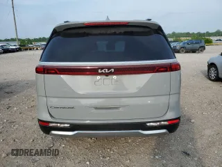 2022 Kia Carnival SX with VIN KNDNE5H30N6143425, listed as a Copart auction lot 53691444 with 73,588 mi miles and Salvage Title. Bid and sale history available at carsss.com. Image 6.