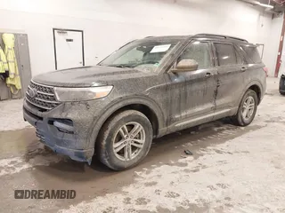 2021 Ford Explorer XLT with VIN 1FMSK8DH1MGB69650, listed as a IAAI auction lot 41651245 with 58,708 mi miles. Bid and sale history available at carsss.com. Image 17.