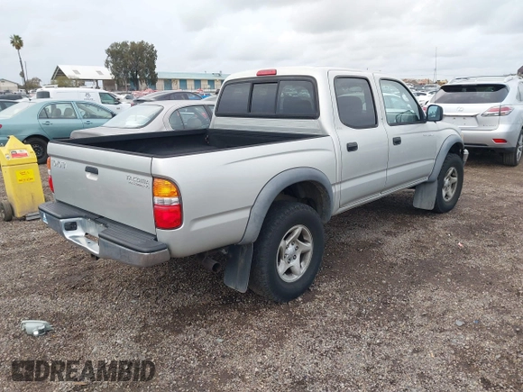 2002 Toyota Tacoma PreRunner with VIN 5TEGN92N42Z122098, listed as a IAAI auction lot 41725975 with 180,236 mi miles and . Bid and sale history available at DreamBid. Image 4.
