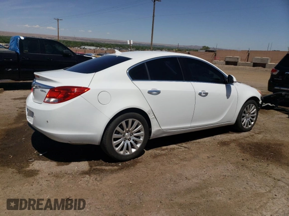 2012 Buick Regal Premium 1 with VIN 2G4GS5EK2C9205762, listed as a Copart auction lot 58182365 with 148,064 mi miles and Salvage title. Bid and sale history available at DreamBid. Image 3.