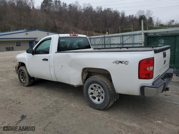 2011 Chevrolet Silverado 1500 Work Truck with VIN 1GCNKPEX9BZ420885, listed as a Copart auction lot 43811395 with 126,302 mi miles and Salvage Title. Bid and sale history available at carsss.com. Image 2.