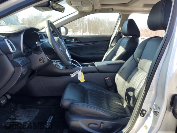 2023 Nissan Maxima Platinum with VIN 1N4AA6FVXPC501029, listed as a Copart auction lot 46480115 with 17,097 mi miles and Salvage title. Bid and sale history available at DreamBid. Image 7.