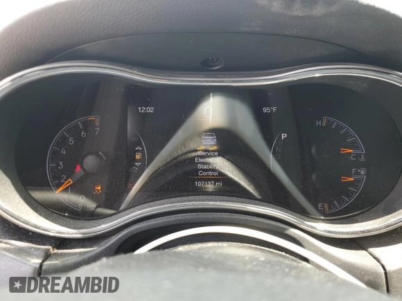 2018 Jeep Grand Cherokee Limited with VIN 1C4RJEBG1JC300335, listed as a Copart auction lot 61853325 with 107,137 mi miles and Salvage title. Bid and sale history available at DreamBid. Image 9.