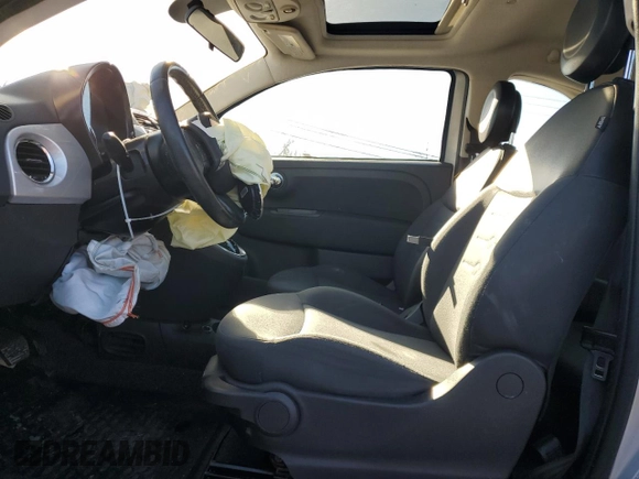 2014 FIAT 500 Pop with VIN 3C3CFFAR9ET250265, listed as a Copart auction lot 43253665 with 84,004 mi miles and Salvage Title. Bid and sale history available at carsss.com. Image 7.