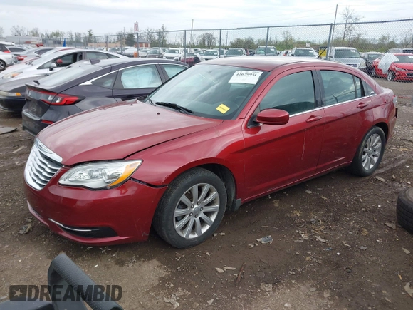 2012 Chrysler 200 Touring with VIN 1C3CCBBB4CN278121, listed as a IAAI auction lot 42079951 with 108,658 mi miles. Bid and sale history available at carsss.com. Image 17.