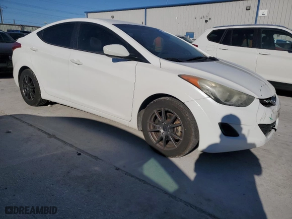 2013 Hyundai Elantra GLS with VIN 5NPDH4AE0DH183534, listed as a Copart auction lot 49715655 with 182,579 mi miles and Salvage Title. Bid and sale history available at carsss.com. Image 4.