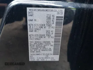 2020 Infiniti QX60 Pure z VIN 5N1DL0MM0LC515634, wystawiony jako IAAI lot #41904883 z przebiegiem 26 722 mil mil oraz . Historia ofert i sprzedaży dostępna na DreamBid. Obrazek 9.