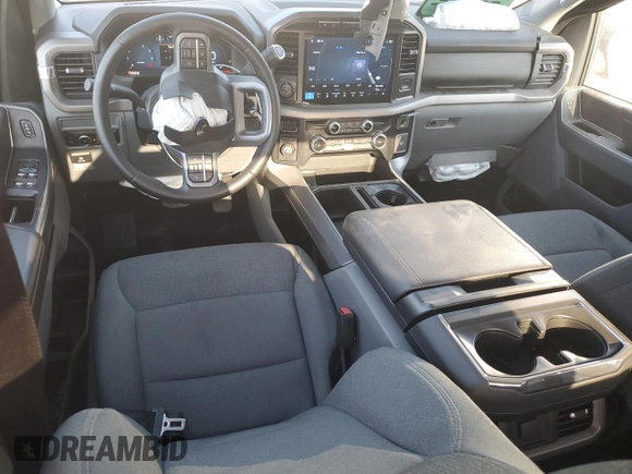 2024 Ford F-150 XLT with VIN 1FTFW3LD7RFA02721, listed as a Copart auction lot 54355695 with 18,924 mi miles and Clean Title. Bid and sale history available at carsss.com. Image 8.