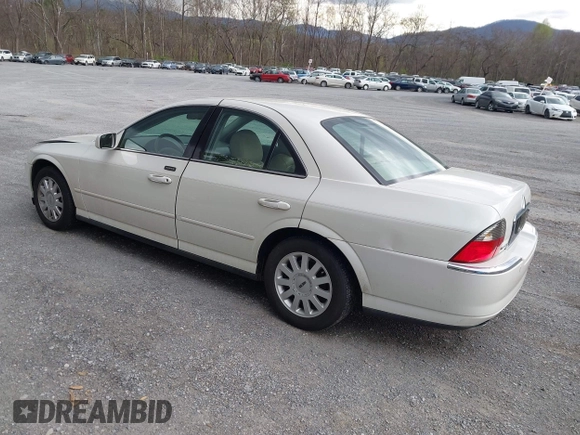 2005 Lincoln LS w/Luxury Pkg with VIN 1LNHM86S05Y640194, listed as a IAAI auction lot 41821098 with 196,063 mi miles. Bid and sale history available at carsss.com. Image 3.