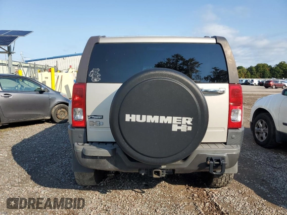 2006 Hummer H3 with VIN 5GTDN136168118571, listed as a Copart auction lot 74973604 with 324,885 mi miles and Clean Title. Bid and sale history available at carsss.com. Image 6.
