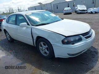 2005 Chevrolet Impala LS z VIN 2G1WH52K159335126, wystawiony jako IAAI lot #42013220 z przebiegiem 139 501 mil mil oraz . Historia ofert i sprzedaży dostępna na DreamBid. Obrazek 1.