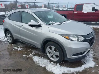 2016 Honda HR-V EX-L w/Navi with VIN 3CZRU6H74GM750874, listed as a IAAI auction lot 41990697 with NaN miles. Bid and sale history available at carsss.com. Image 1.
