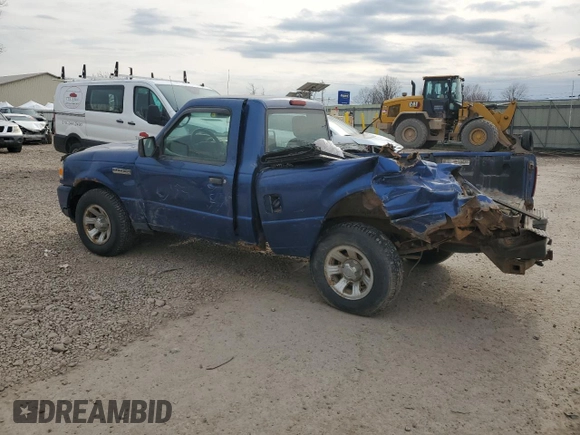 2010 Ford Ranger XL with VIN 1FTKR1AD9APA63175, listed as a Copart auction lot 52936605 with 93,903 mi miles and Salvage Title. Bid and sale history available at carsss.com. Image 2.