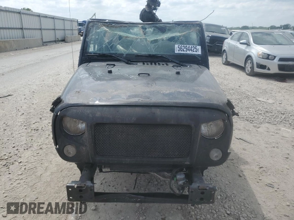 2016 Jeep Wrangler Black Bear with VIN 1C4AJWAG7GL319596, listed as a Copart auction lot 56294425 with Not provided miles and Non repairable. Bid and sale history available at DreamBid. Image 5.