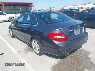 2013 Mercedes-Benz C-Class C 300 Sport with VIN WDDGF8AB4DR270366, listed as a IAAI auction lot 41964712 with 164,398 mi miles. Bid and sale history available at carsss.com. Image 3.