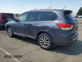 2013 Nissan Pathfinder SL with VIN 5N1AR2MM5DC626372, listed as a Copart auction lot 63845415 with 192,187 mi miles and Salvage title. Bid and sale history available at DreamBid. Image 2.