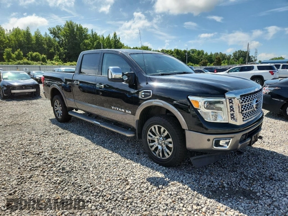 2016 Nissan Titan SV with VIN 1N6BA1F24GN511628, listed as a Copart auction lot 62965815 with 216,041 mi miles and Clean title. Bid and sale history available at DreamBid. Image 4.