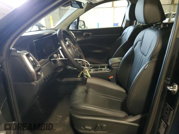 2024 Kia Sorento EX with VIN KNDRHDLG0R5248541, listed as a Copart auction lot 86906364 with 10,017 mi miles and Salvage title. Bid and sale history available at DreamBid. Image 7.