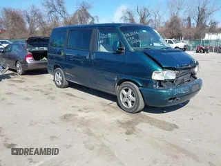 2002 Volkswagen EuroVan с VIN WV2KB47002H029567, выставлен на аукционе IAAI как лот 41628376 с пробегом 156 866 миль миль и . История ставок и продаж доступна на DreamBid. Изображение 1.