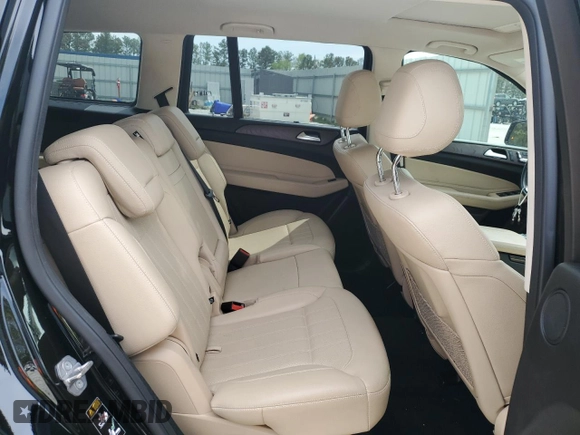 2019 Mercedes-Benz GLS 450 with VIN 4JGDF6EE1KB237624, listed as a Copart auction lot 49441755 with 51,955 mi miles and Salvage Title. Bid and sale history available at DreamBid. Image 11.