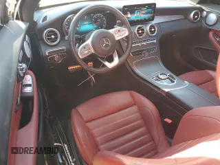 2021 Mercedes-Benz C 300 with VIN W1KWJ8DB6MG094048, listed as a Copart auction lot 87218894 with 50,604 mi miles and Salvage title. Bid and sale history available at DreamBid. Image 8.
