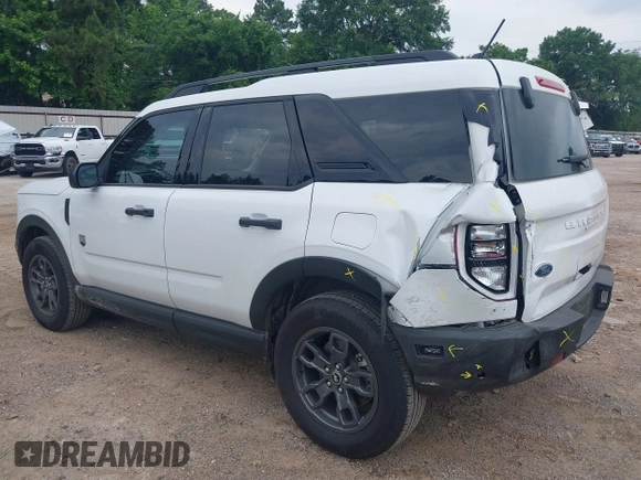 2024 Ford Bronco Sport Big Bend with VIN 3FMCR9B69RRE97938, listed as a IAAI auction lot 42293623 with 9,254 mi miles and . Bid and sale history available at DreamBid. Image 3.