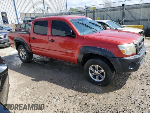 2011 Toyota Tacoma PreRunner with VIN 5TFJU4GN0BX011320, listed as a Copart auction lot 50757485 with 59,172 mi miles and Salvage Title. Bid and sale history available at DreamBid. Image 4.