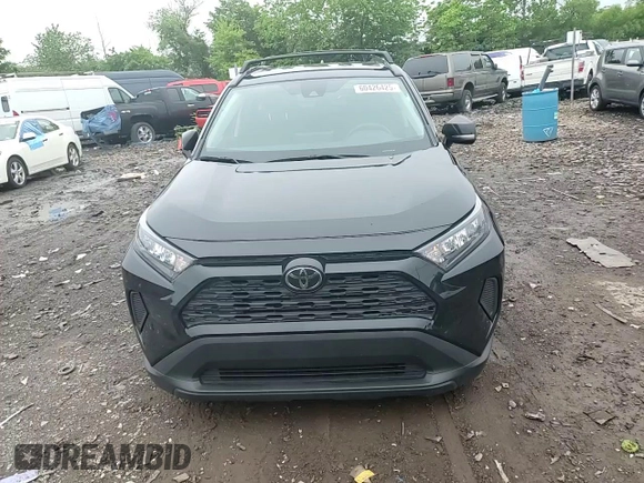 2019 Toyota RAV4 LE with VIN JTMG1RFV0KD506247, listed as a Copart auction lot 60426425 with 60,448 mi miles and Salvage title. Bid and sale history available at DreamBid. Image 14.