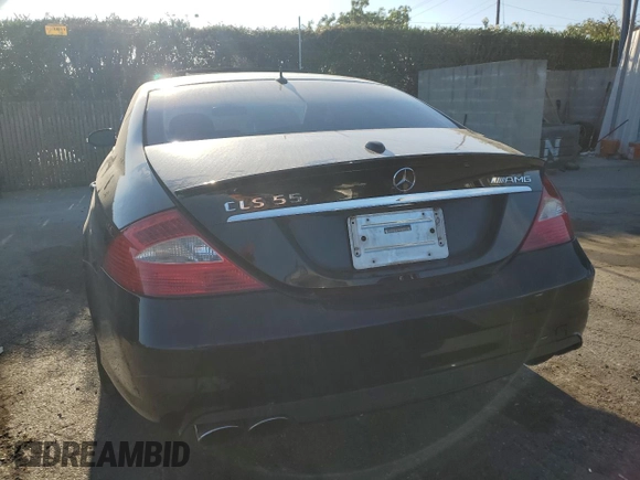 2006 Mercedes-Benz CLS-Class AMG with VIN WDDDJ76X96A075929, listed as a Copart auction lot 75365204 with 150,390 mi miles and Salvage Title. Bid and sale history available at carsss.com. Image 6.