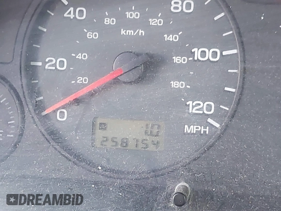 2002 Subaru Forester S w/Premium Pkg with VIN JF1SF656X2H723632, listed as a IAAI auction lot 41805289 with 258,754 mi miles. Bid and sale history available at carsss.com. Image 7.