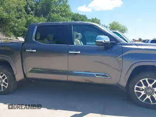 2024 Toyota Tundra 1794 Edition with VIN 5TFMA5DBXRX142402, listed as a IAAI auction lot 42619668 with 17,523 mi miles and . Bid and sale history available at DreamBid. Image 13.
