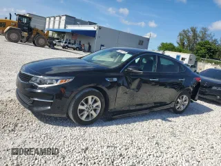 2018 Kia Optima LX z VIN 5XXGT4L31JG210383, wystawiony jako Copart lot #60550775 z przebiegiem 64 239 mil mil oraz Szkoda całkowita • Salvage title. Historia ofert i sprzedaży dostępna na DreamBid. Obrazek 1.